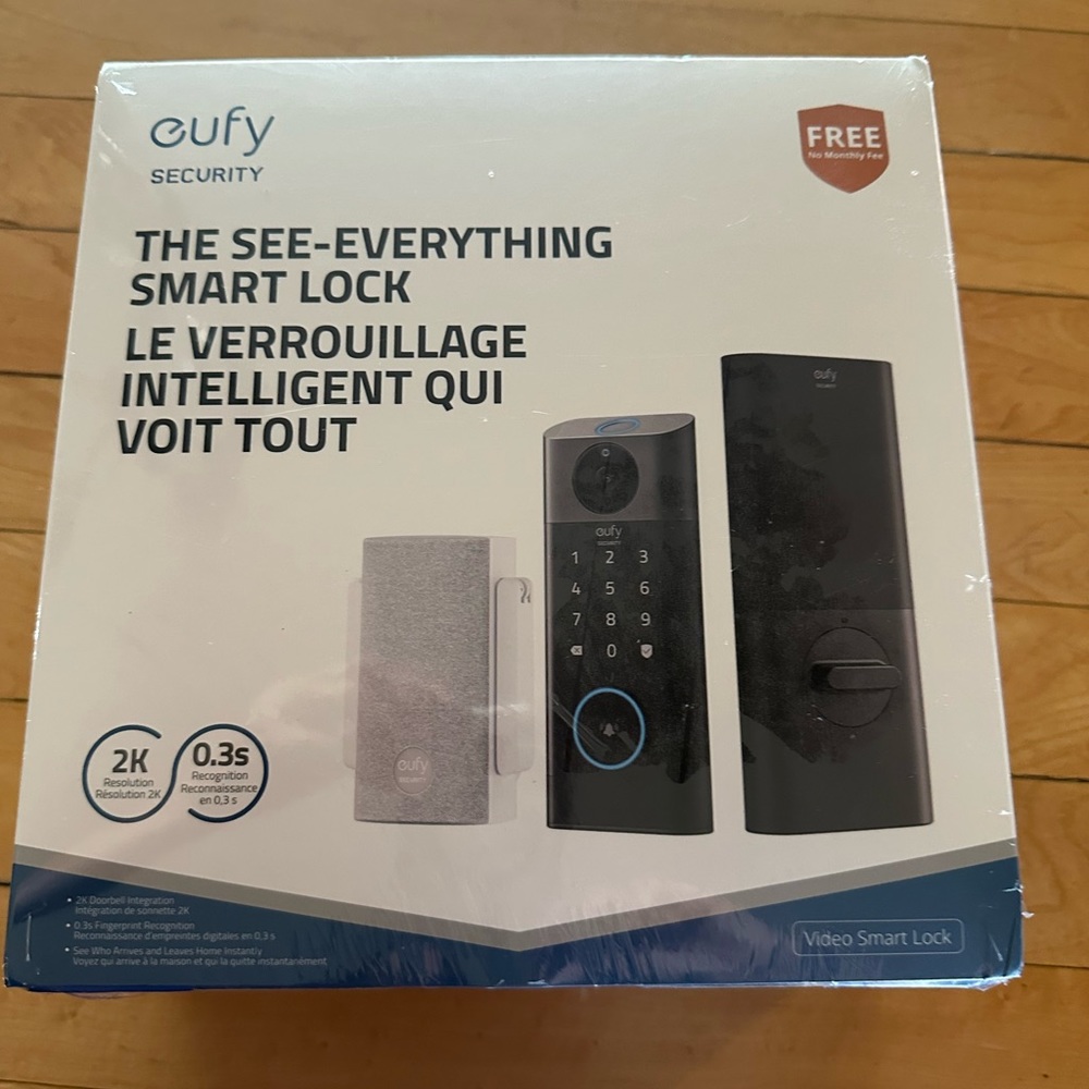 The see every thing smart lock... brand new never opened